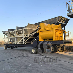 Yhzs60 di động trạm trộn bê tông nhà máy bê tông di động trộn trạm trộn nhà máy sản xuất tại Trung Quốc - Product Image 1