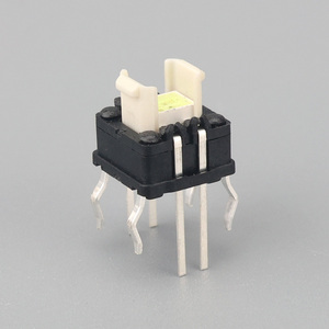 7x7 Dip illuminate Tactile đẩy nút Thiết bị chuyển mạch 8 pin 7*7*7mm 8 p dọc <span class=keywords><strong>tact</strong></span> chuyển đổi với LED 7x7 chuyển đổi - Product Image 2