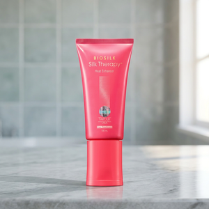 Crème de soin capillaire BioSilk 2-en-1 100 ml : Activateur de kératine et protection solaire - Product Image 3