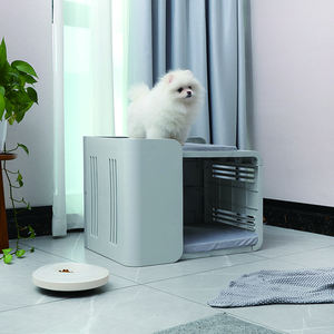 บ้านสุนัขทำจากพลาสติกถอดออกได้,บ้านสุนัขและแมวสำหรับใช้ในร่มขนาดกลาง - Product Image 6