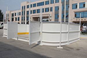 Équipement de patinoire extérieure Sprints Dasher Board System and Barrier Board - Product Image 6