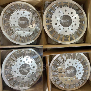 Nouvelles jantes Dally forgées en aluminium poli haute brillance de 26 pouces, jantes de camion en alliage d'aluminium 8/10 trous - Product Image 6