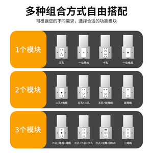 เต้ารับพื้นแบบกันน้ำ 86 แบบฝัง 5 รู 10A 220-250V IP44 ทองแดงแท้ สำหรับใช้กับพื้น - Product Image 3
