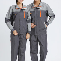 Vêtements de travail unisexes en coton à manches longues, haute visibilité, ignifuges, grande taille, logo personnalisé, pour mineurs, ouvriers, électriciens