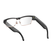 Dernières lunettes intelligentes à IA avec caméra 800W pixels, traduction multilingue, assistant vocal, enregistrement vidéo, appels audio, lunettes intelligentes
