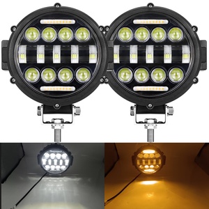 ไฟทำงาน LED กันน้ำขนาด 7 นิ้ว 51W 9-80V สว่างพิเศษ สำหรับรถบรรทุก ไฟหน้ารถ - Product Image 2