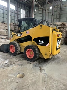 QUALITY Used <b>Cheap</b> Caterpillar CAT 246C Skid Steer Loader Perfect Function Caterpillar Engine 3400kg Rated Load American Origin - Product Image 2