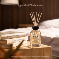 Diffuseur de parfum d'ambiance haut de gamme en verre, senteur fraîche, longue durée, écologique, sans alcool, 200 ml