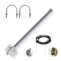 Antena Omni Outdoor 4G/5G LORA/LTE 5dBi 2400 - 2500 MHz Antena Fiber Glass dengan Konektor N Male Produsen Antena