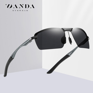 Gafas de Sol Danda para Hombre, Marco de Aluminio y Magnesio, Polarizadas UV400, para Conducir, Pescar, Deportes al Aire Libre, Modelo 3391 - Product Image 4
