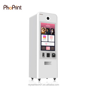 Portable Instant Print Touch Screen Self Service <strong>Photo</strong> <strong>Booth</strong> For Wedding - Product Image 4