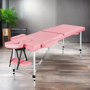 High quality aluminum alloy folding professional lightweight massage bed massage SPA table massage table