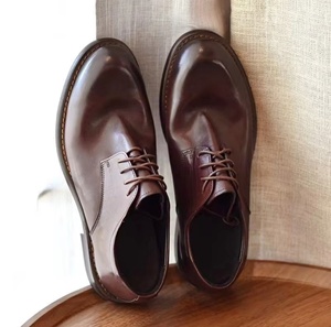 Chaussures Oxford en cuir décontractées pour hommes, confortables, antidérapantes, respirantes, légères, imperméables, pour le bureau et la carrière, couleur vert émeraude - Product Image 1