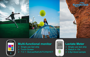 Analyseur de glucose et de lactate haute précision avec technologie anti-interférence, test POCT rapide pour les cliniques et l'usage domestique - Product Image 4