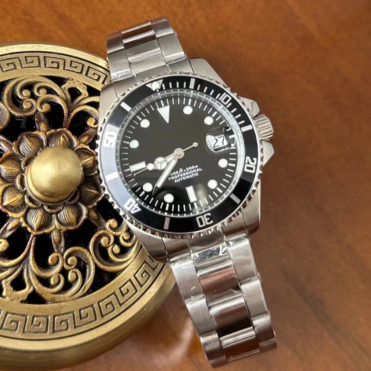 पूरी तरह से स्वचालित घड़ी पुरुष लक्जरी पुरुष नए लोगो सप्लायर वॉच मूवमेंट जापान लक्जरी स्टील ब्रांड पल्स घड़ी को अनुकूलित करते हैं।