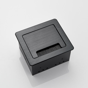 탁상용 숨김형 사각 소켓, 3개의 AC 콘센트와 수납함 포함 - Product Image 5