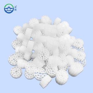 Medio Filtrante Biológico de Plástico en Oferta, Acuicultura, Filtración de Alta Eficiencia, K1 K2 K3, Bioreactores de Lecho Móvil MBBR para Acuicultura - Product Image 3
