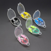 Bouchons d'oreille de Protection du son imperméables et sûrs, pince-nez de natation, bouchons d'oreille en Silicone réutilisables