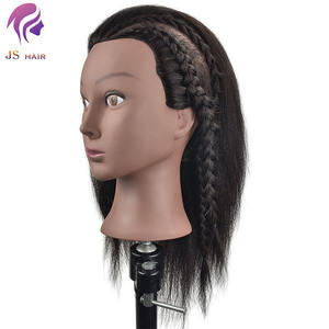 Tête de mannequin courte <span class=keywords><strong>pour</strong></span> hommes, noire, accessoire d'entraînement, exercice - Product Image 4