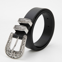 Lässiger Vintage PU-Gürtel für Damen Exquisite Legierung schnalle Designer Enger Kunststoff gürtel für OEM-Kleider für lässige Vintage-Anlässe
