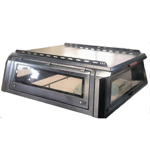 Cubierta de Caja de Camioneta Todoterreno 4x4 Impermeable de Acero al Manganeso con Vidrio en los Cuatro Lados, Apta para <span class=keywords><strong>Nissan</strong></span> <span class=keywords><strong>NP300</strong></span> - Product Image 6