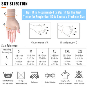 Biểu Tượng Tùy Chỉnh Chấp Nhận Nén Hỗ Trợ Cổ Tay Tay Áo Ngón Tay Cái Lòng Bàn Tay Ống Cổ Tay Cú Đúp 70% Nylon 30% Spandex Chống Vi Khuẩn - Product Image 6