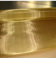 Rollo de Tela de Alambre de Cobre Puro de Alta Durabilidad, Malla de Cobre Conductora para Filtración Industrial, Protección Electromagnética