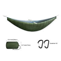 Woqi – housse de protection en Nylon avec fermeture éclair pour hamac de voyage et randonnée, sac de couchage chaud