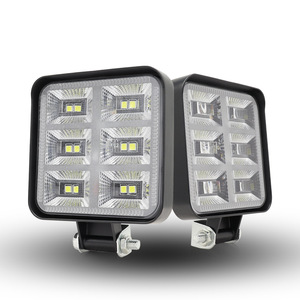 <b>Mini</b> Square LED Work Light 18 Bulbs 12-24V DC <b>Spotlights</b> For Off-Road Vehicles - Product Image 2