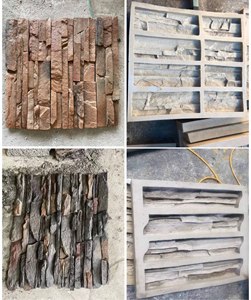 Bloques de piedra de hormigón Artificial molde de silicona - Product Image 6