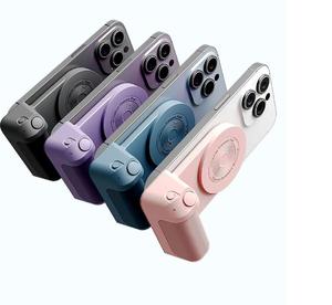 3 in 1 Magnetic <strong>Camera</strong> Portable Mobile Phone Holder With <strong>MagSafe</strong> Wireless Charging for Selfie Mobile Phone <strong>Grips</strong> Device - Product Image 2