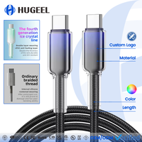 Câble USB-C de type C de 3 pieds, 6 pieds, 10 pieds, OEM d'usine, charge rapide 65W, câble de données USB-C de haute qualité en nylon pour téléphone, tablette, ordinateur portable