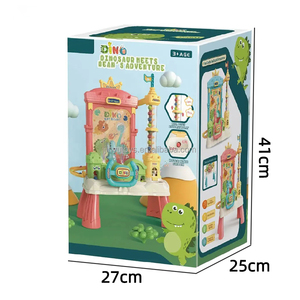 Bộ đồ chơi máy bắt bóng, vô lăng chơi game trên bàn, trò chơi bắt đậu, đồ chơi khủng long bắt bóng cho trẻ em - Product Image 6