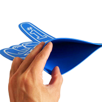 Doigt en mousse, équipement pour événements sportifs, impression drapeau national, approvisionnement en gros, accessoire de soutien pour supporters de football, grande taille, style pointeur