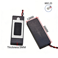 Kotak Speaker Berkualitas Tinggi 30/35/40mm 4Ω8Ω1W2W Komponen Elektronik Speaker Bluetooth untuk Mainan AI Lampu Aktif Suara