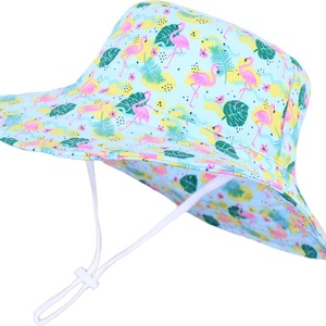 Camping Bowknot Beach Casual Daily Sun Protection Adjustable Bucket Hats for Adults (Unisex Rose <b>Red</b>) - Product Image 1