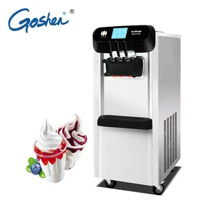 Goshen Popular product 7 inch touch screen ice cream machine price