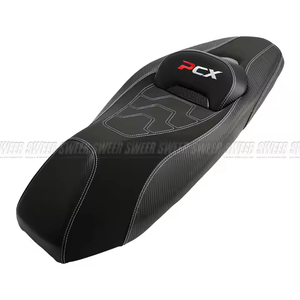 ปลอกหุ้ม<span class=keywords><strong>เบาะ</strong></span>มอเตอร์ไซค์หนังแท้สำหรับ Honda <span class=keywords><strong>PCX</strong></span> 160 กันน้ำและกันลื่น รุ่นปี 2018-2024 อุปกรณ์เสริม - Product Image 2