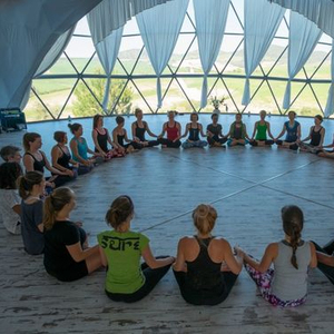 Sala de clase de yoga Hotel tienda de 4 estaciones sala de cúpula geodésica - Product Image 5