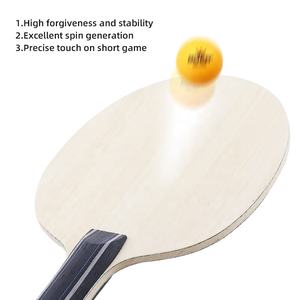Профессиональная ракетка для настольного тенниса 5+2 из углеродного волокна, высокоскоростное основание для пинг-понга - Product Image 3