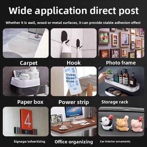 Nhà Máy Giá hai mặt mạnh mẽ cố định không thấm nước hotmelt cơ sở gỗ Thảm băng 50m chiều dài Acrylic dính để sử dụng nhà - Product Image 6