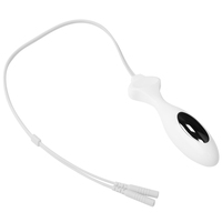 Sonda Vaginal de Biorretroalimentación, Tonificador Kegel, Masajeador Eléctrico, Diseño de Cuello Delgado para Tensar la Vagina, Terapia Física, Acero Cómodo