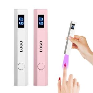 0728 <b>Wireless</b> Nail Dryer Lamp for Gel Polish with Rechargeable Uv Led <b>Light</b> Home and Salon Use - Product Image 2