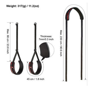 Cintura per Cosce Bondage, Cinghie per Bondage Corporeo, Resistenti e Regolabili per Giochi di Coppia, Accessorio per Stile di Vita <span class=keywords><strong>BDSM</strong></span> - Product Image 4