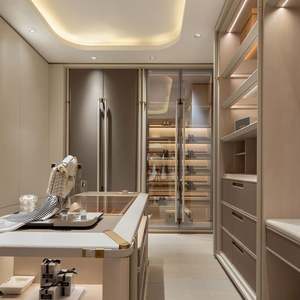 Modern Style Wooden Clothes <b>Cabinet</b> SNLFEIER <b>Model</b> 0005 Hot Retail <b>Display</b> Commercial Furniture for Store Mall Hotel Home Bar - Product Image 3