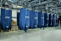 Bolsas de Lavandería Industriales Personalizadas de Nailon con Riel, Reutilizables, de Gran Capacidad y Lavables