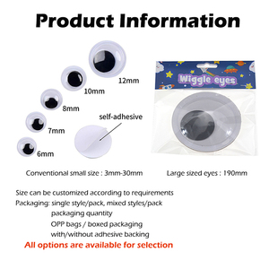 Các loại googly mắt động vật wiggly mắt cho đồ chơi nhồi bông - Product Image 6