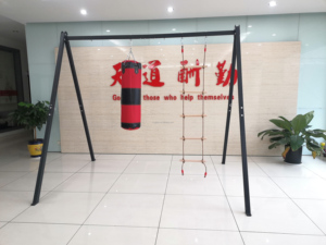 Bộ Xích Đu Màu Đen Cho Trẻ Em Từ <span class=keywords><strong>3</strong></span> Đến 10 Tuổi Với Phụ Kiện Vòng Dây Xích Đu Bậc Thang - Product Image 5