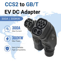 Adaptateur CCS2 vers GBT DC 300A 1000V, convertisseur de station de recharge rapide pour véhicules électriques chinois
