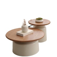 Table basse en bois multifonctionnelle de style nordique, idéale pour appartement, salon, petit appartement, populaire sur internet, design simple